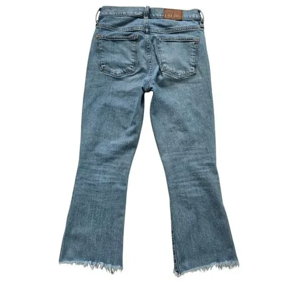 Madewell Blue Cropped Jeans - Picture 5 of 14